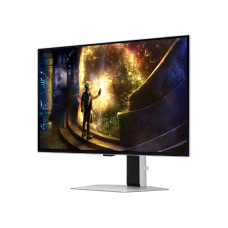 SAMSUNG 27” Odyssey QD-OLED G6 (G61SD) QHD 240Hz 0.03ms FreeSyncTM Premium Pro Gaming Monitor with Sleek Metal Design, LS27DG610SNXZA, 2024